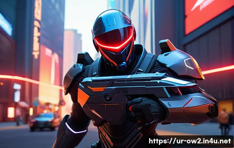 오버워치2 신규 영웅 출시일 정보 - **Prompt for Vendetta:**
    "A sleek, futuristic digital painting of Overwatch 2's new hero, 'Vende...